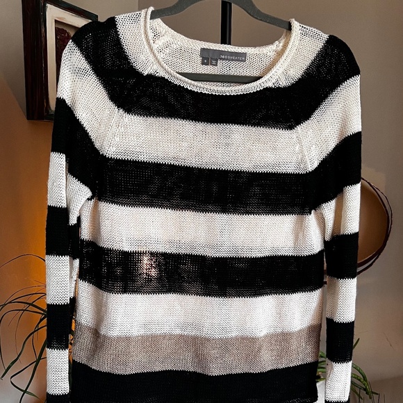 360 Sweater Linen Blend EUC - Picture 1 of 4
